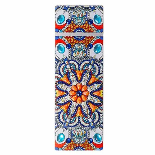 Porte-Stylo Diamond Painting Bleu Clair