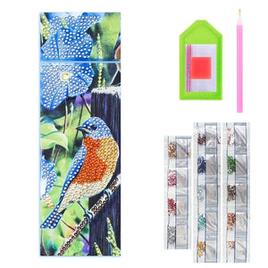 Porte-Stylo Diamond Painting Oiseau