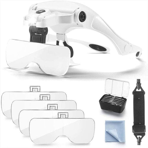 Loupe Diamond Painting Loupe de Lecture avec Lumières LED Accessoire