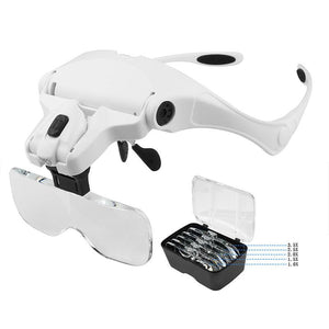 Loupe Diamond Painting Loupe de Lecture avec Lumières LED Accessoire