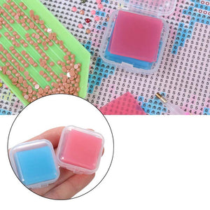 Conteneur de Cire Diamond Painting avec 6 Accessoires de Cire