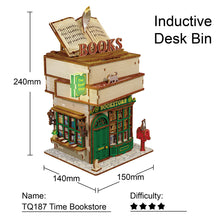 Charger l&#39;image dans la galerie, Maison Miniature Librairie du Temps