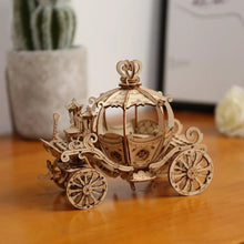 Charger l&#39;image dans la galerie, Puzzle 3D Chariot à citrouille