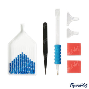 Broderie Diamant Paresseux sur sa branche animaux | FiguredArt