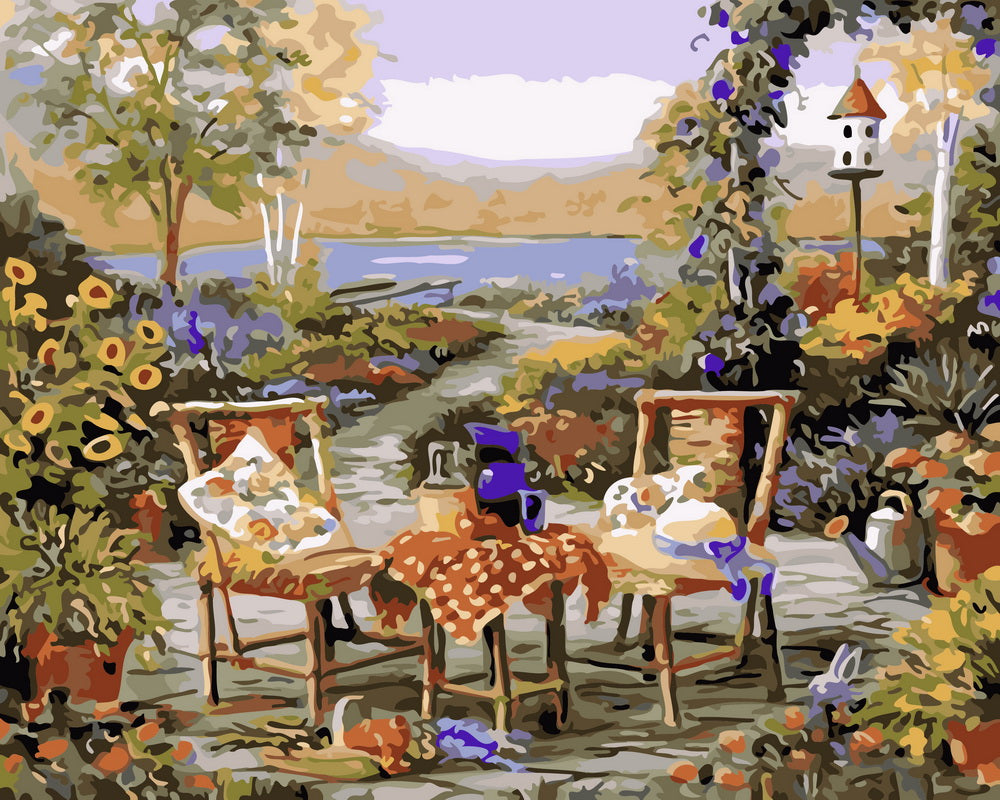 Repas au bord du lac
