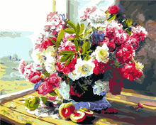 Charger l&#39;image dans la galerie, Fleurs au bord de la véranda