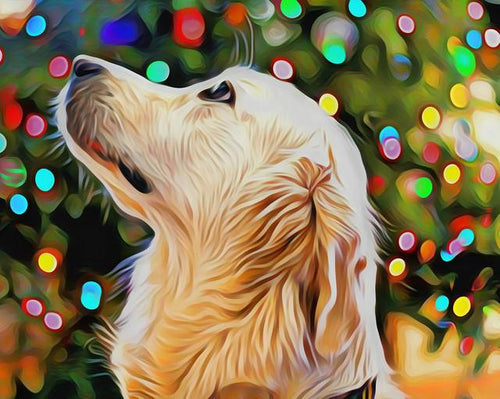 peinture par numéros | L’Art du Chien | animaux, chiens, intermédiaire | FiguredArt