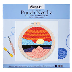 Punch Needle Face à la Mer