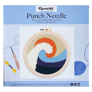 Punch Needle Tsunami