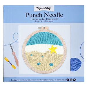 Punch Needle Etoiles et Ciel