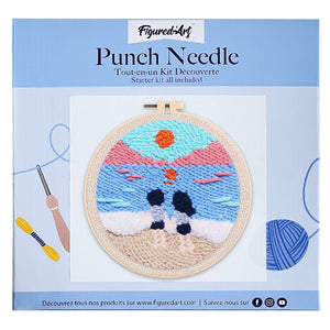 Punch Needle Sur la Plage
