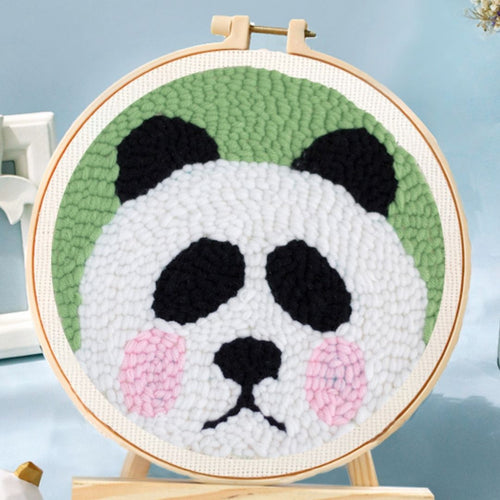 Punch Needle Tête de Panda