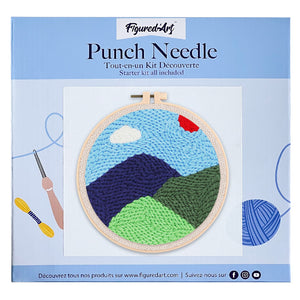 Punch Needle Montagnes