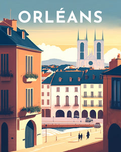 Broderie Diamant - Affiche Poster Orléans