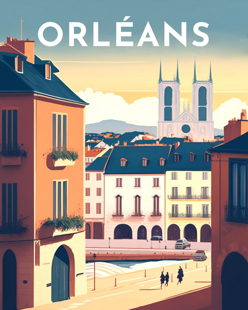 Broderie Diamant - Affiche Poster Orléans