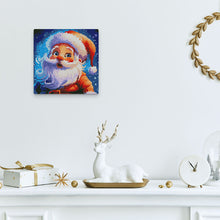 Charger l&#39;image dans la galerie, Mini Diamond Painting 25x25cm - Père Noël Souriant