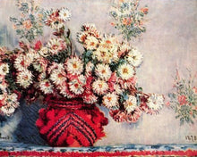 Charger l&#39;image dans la galerie, Broderie Diamant - Vase rouge et Fleurs