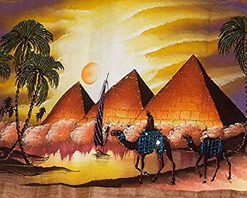 Broderie Diamant - Les Pyramides