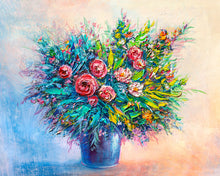 Charger l&#39;image dans la galerie, Broderie Diamant - Diamond Painting Bouquet en couleurs