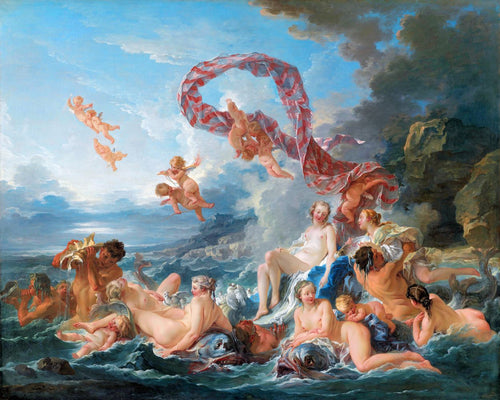 Peinture par numéros Le Triomphe de Vénus François Boucher Figured'Art nouveautés reproduction intermédiaire
