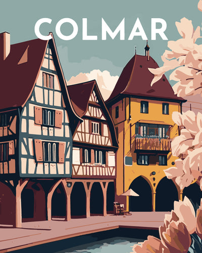 Affiche Vintage Colmar