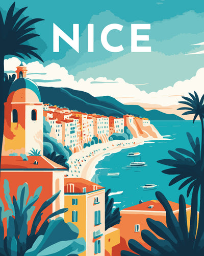 Affiche Vintage Nice