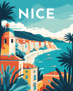 Affiche Vintage Nice