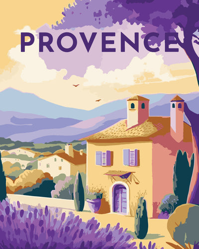 Affiche Vintage Provence
