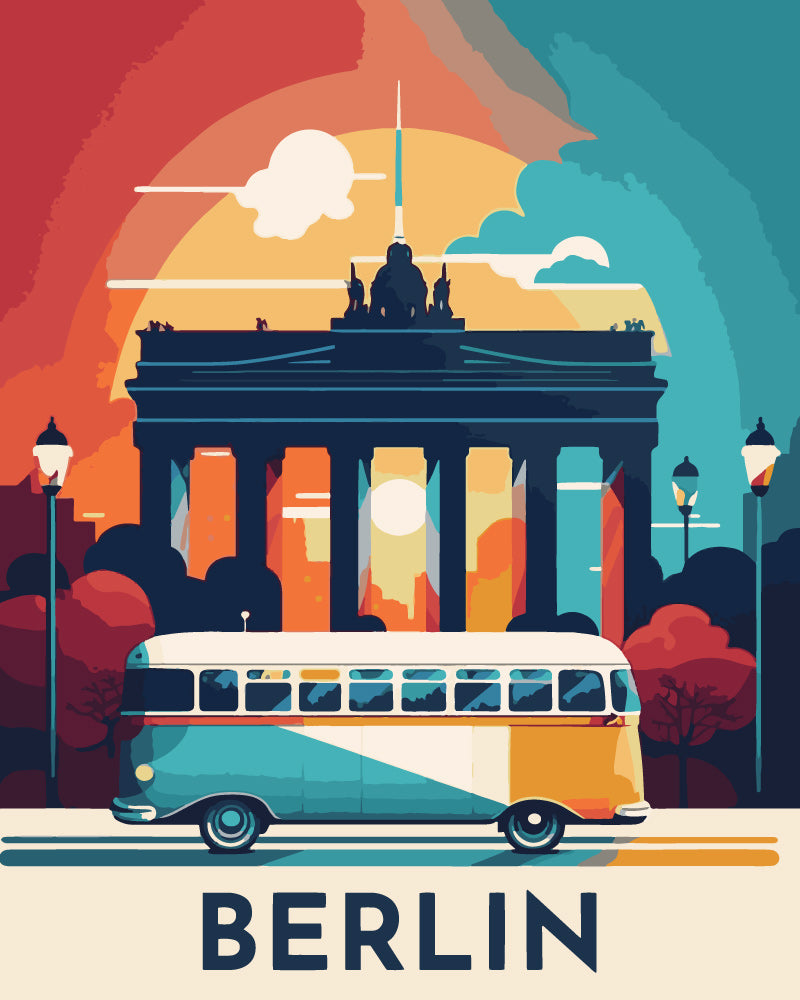 Affiche Vintage Berlin