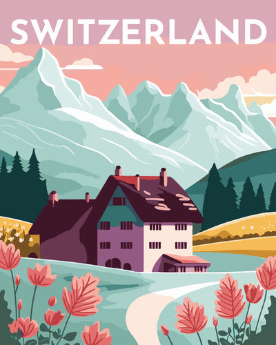 Affiche Vintage Lucerne