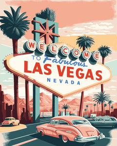 Affiche Vintage Las Vegas