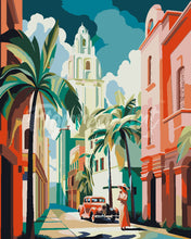 Charger l&#39;image dans la galerie, Peinture par numéros Figured&#39;Art Cuba Art Déco