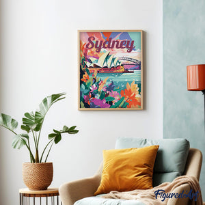 Affiche de voyage Sydney