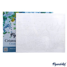 Charger l&#39;image dans la galerie, peinture par numéros | Mont Fuji et Fleurs de Cerisiers au Printemps | complexe, paysages | FiguredArt