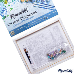 peinture par numéros | Cascade féérique | intermédiaire, nouveautés, paysages | FiguredArt