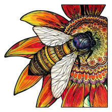 Charger l&#39;image dans la galerie, Puzzle 2D en Bois - Abeille