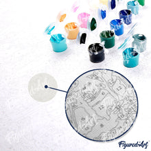Charger l&#39;image dans la galerie, peinture par numéros | Champs de Marguerites et Ciel bleu | fleurs paysages nouveautés complexe | FiguredArt