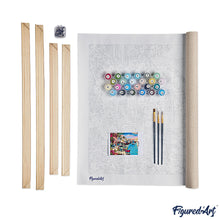 Charger l&#39;image dans la galerie, peinture par numéros | Champs de Marguerites et Ciel bleu | fleurs paysages nouveautés complexe | FiguredArt