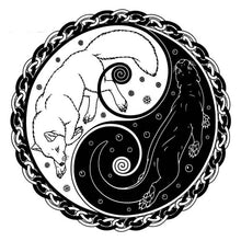 Charger l&#39;image dans la galerie, Puzzle 2D en Bois - Yin Yang Intérieur