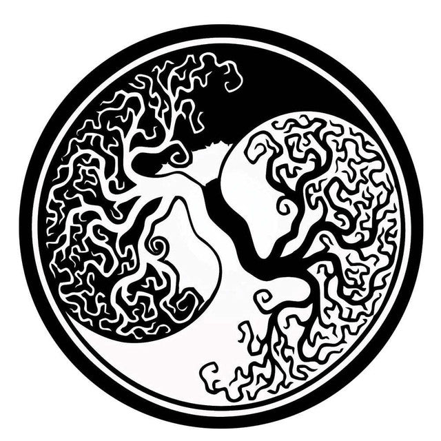 Puzzle 2D en Bois - Yin Yang Tranquille