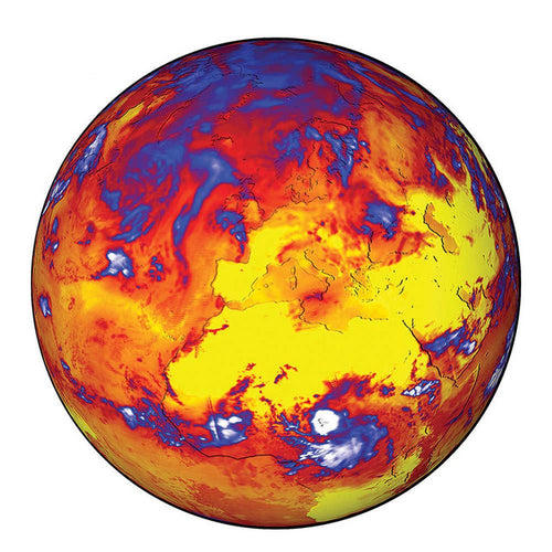 Puzzle 2D en Bois - Vague de Chaleur