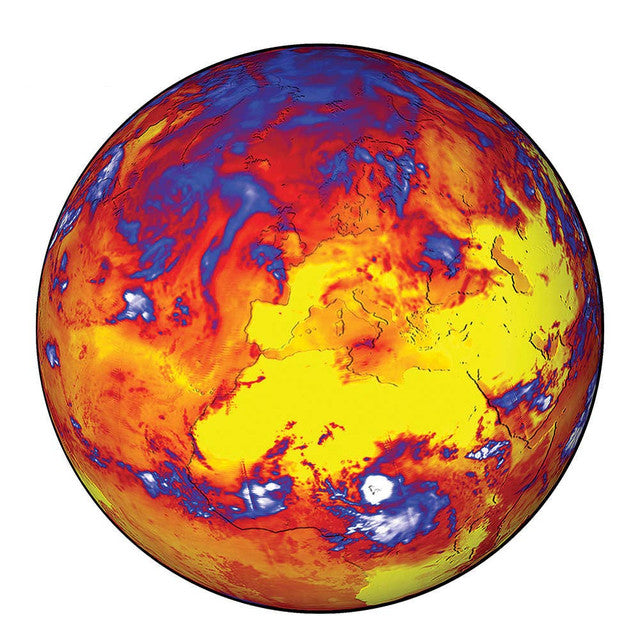 Puzzle 2D en Bois - Vague de Chaleur