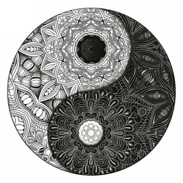 Puzzle 2D en Bois - Yin Yang Zen