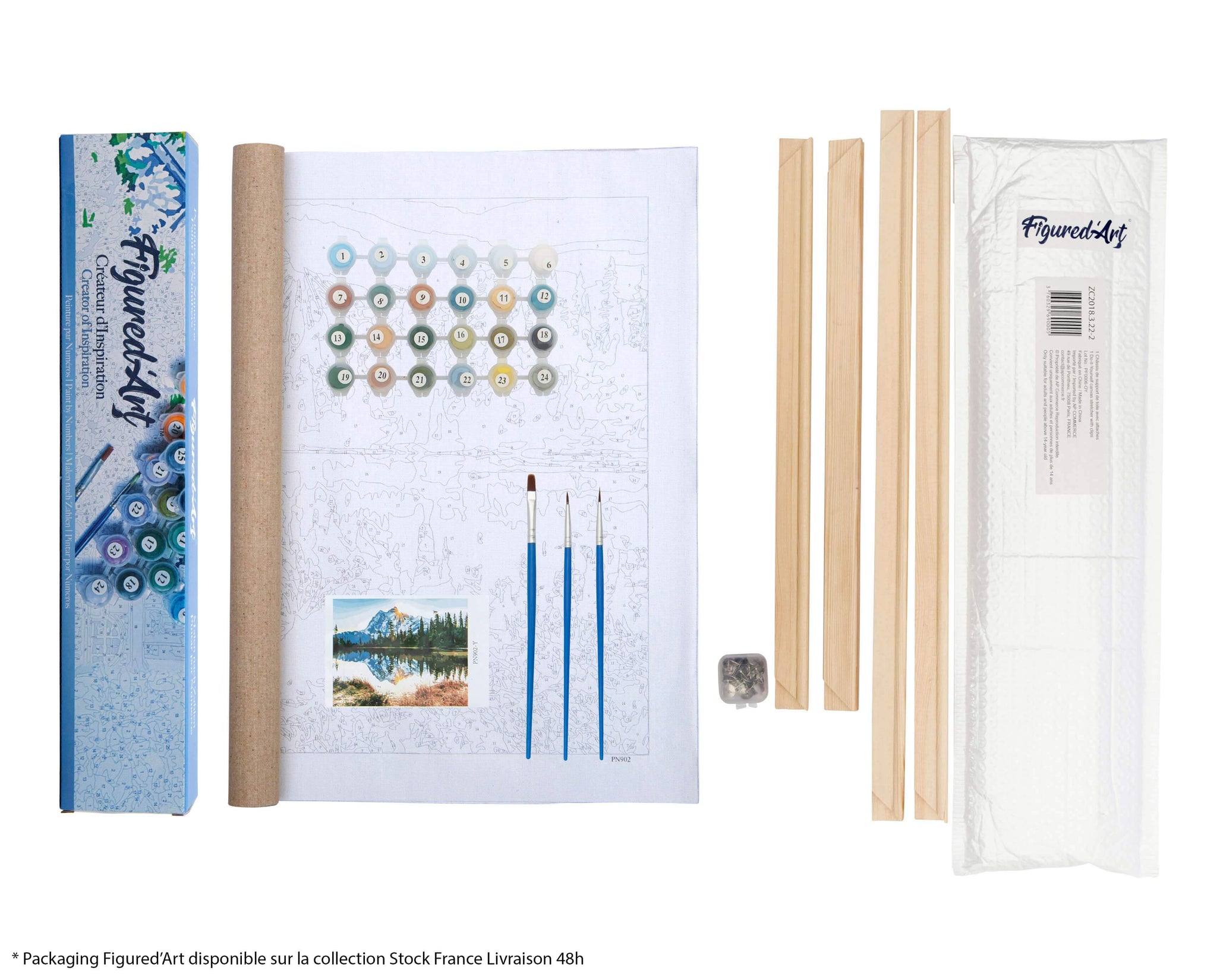 Kits De Peinture Par Numéros - Livraison Gratuite Pour Les Nouveaux  Utilisateurs - Temu France