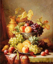 Charger l&#39;image dans la galerie, peinture par numéros | Abondance de Fruits | complexe fleurs | FiguredArt