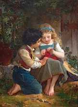 Charger l&#39;image dans la galerie, peinture par numéros | Amis d’Enfance | Complexe, portrait | FiguredArt