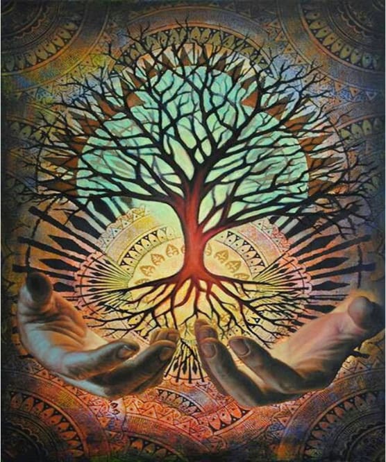 Tableau Decoration Murale Arbre de vie coloré rouge et bleu Arbre de vie moderne Peinture sur Toile Affiches Impressions Mur Art Photos pour Salon Tableau Decoration Murale Arbre de vie coloré rouge et bleu Arbre de vie moderne Peinture sur Toile Affiches Impressions Mur Art Photos pour Salon