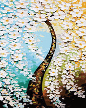 Charger l&#39;image dans la galerie, peinture par numéros | Arbre en Fleurs | arbres, complexe | FiguredArt