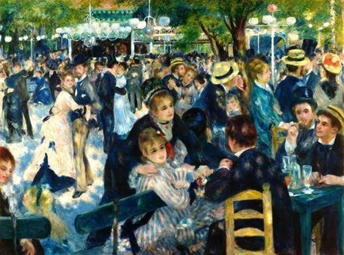 peinture par numéros | Bal du Moulin de la Galette Renoir | complexe reproduction | FiguredArt