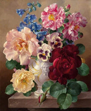 Charger l&#39;image dans la galerie, peinture par numéros | Beau Bouquet | fleurs intermédiaire | FiguredArt